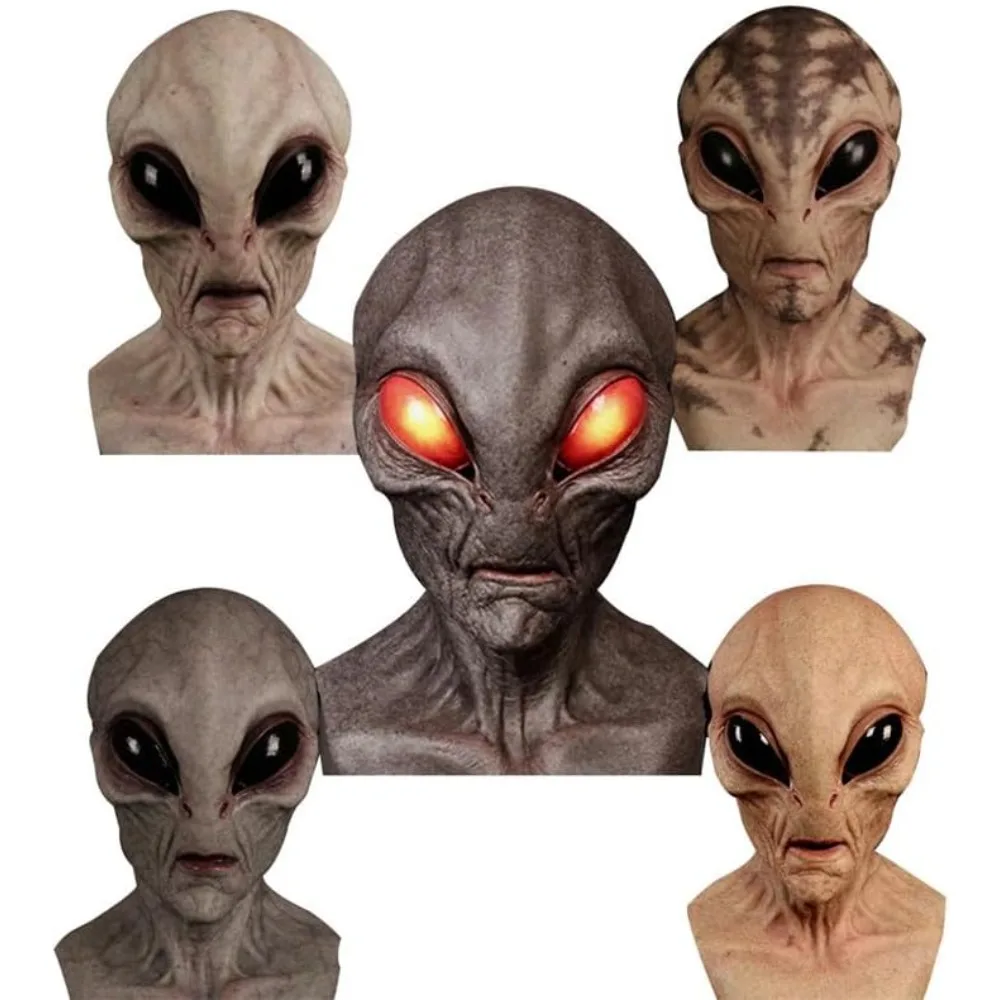 Latex Alien Mask Realistic - Hete aanbieding Halloween kostuum buitenaards masker