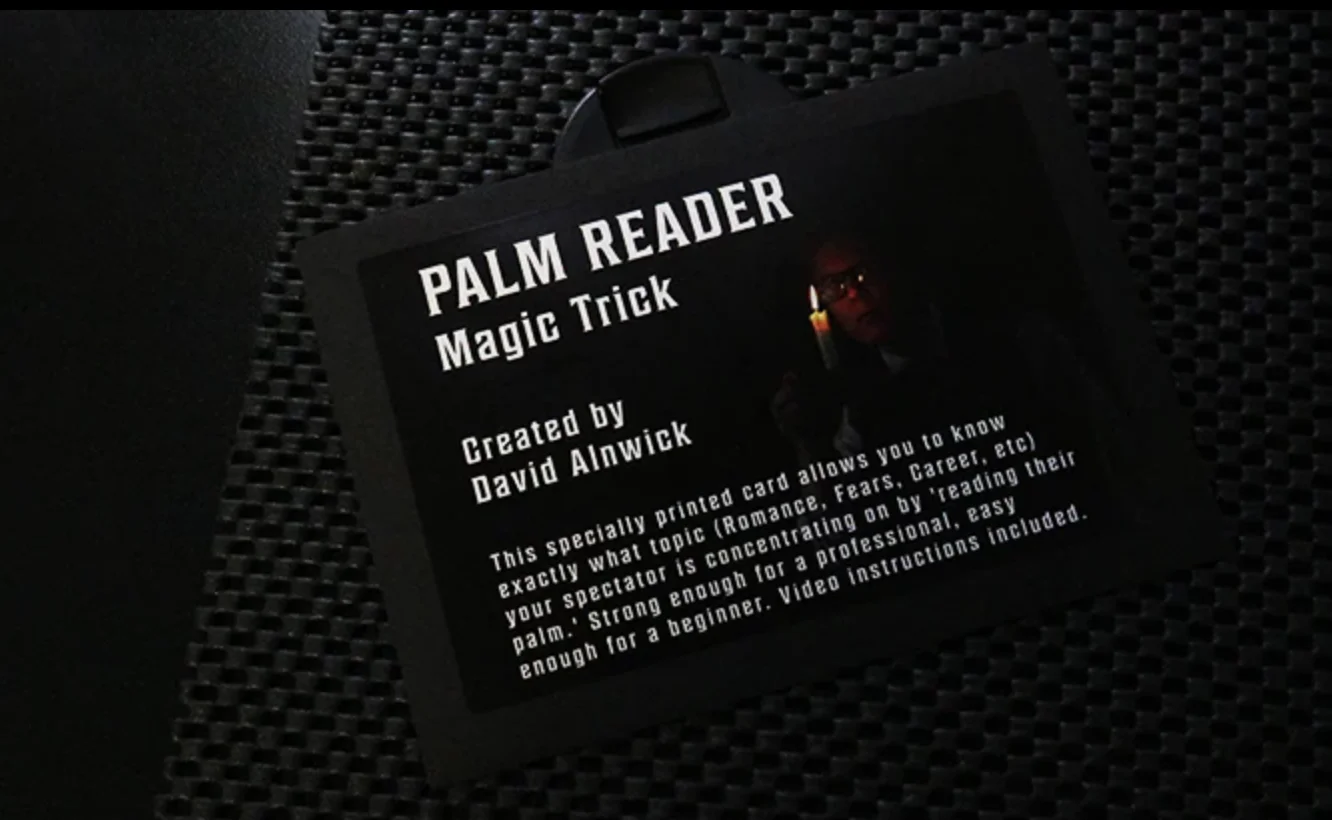 Magic Tricks - The Palm Reader Card van David