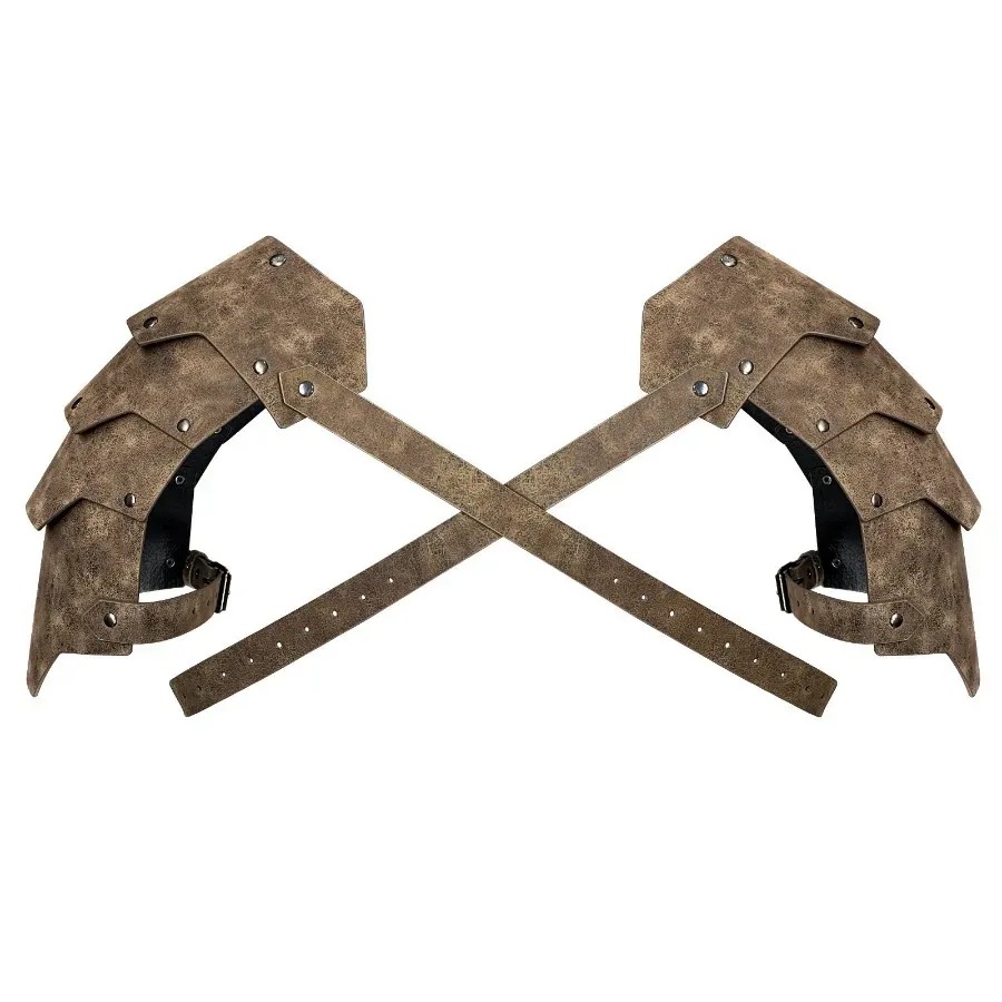 Costumes - Middeleeuwse Viking-krijger-schouderpantser, gladiator-, samurai- en ridder-schouderbeschermers,