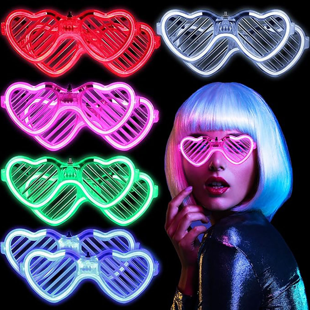 Glow In The Dark Party Glasses - 5/10/15/20/30 Stuks Led Neon Party Bril