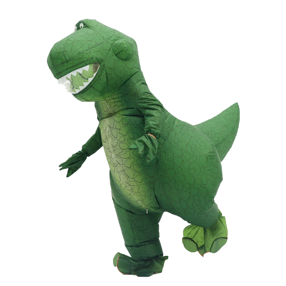 Groen Dinosaurus Opblaasbaar K - Inflatable Dinosaur Costume Adult recensie en prijs