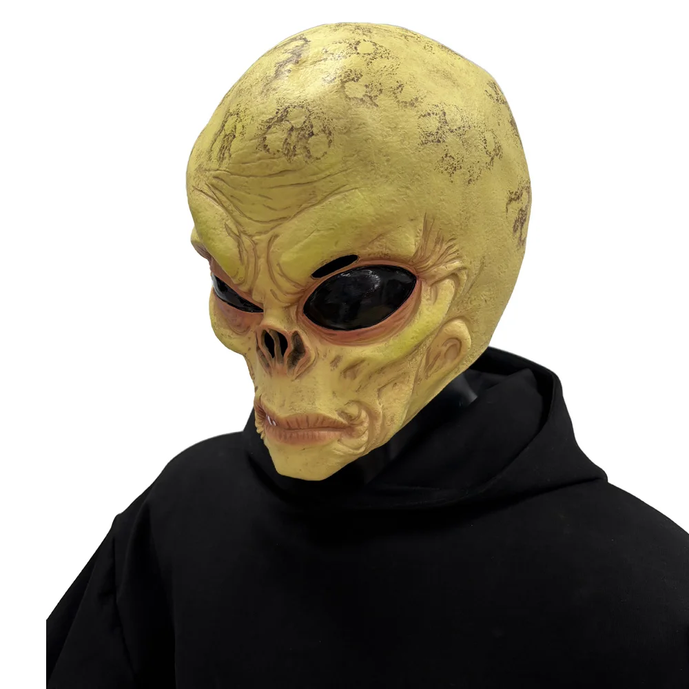 Grappig buitenaards schedelmas - Latex Alien Mask Realistic recensie en prijs