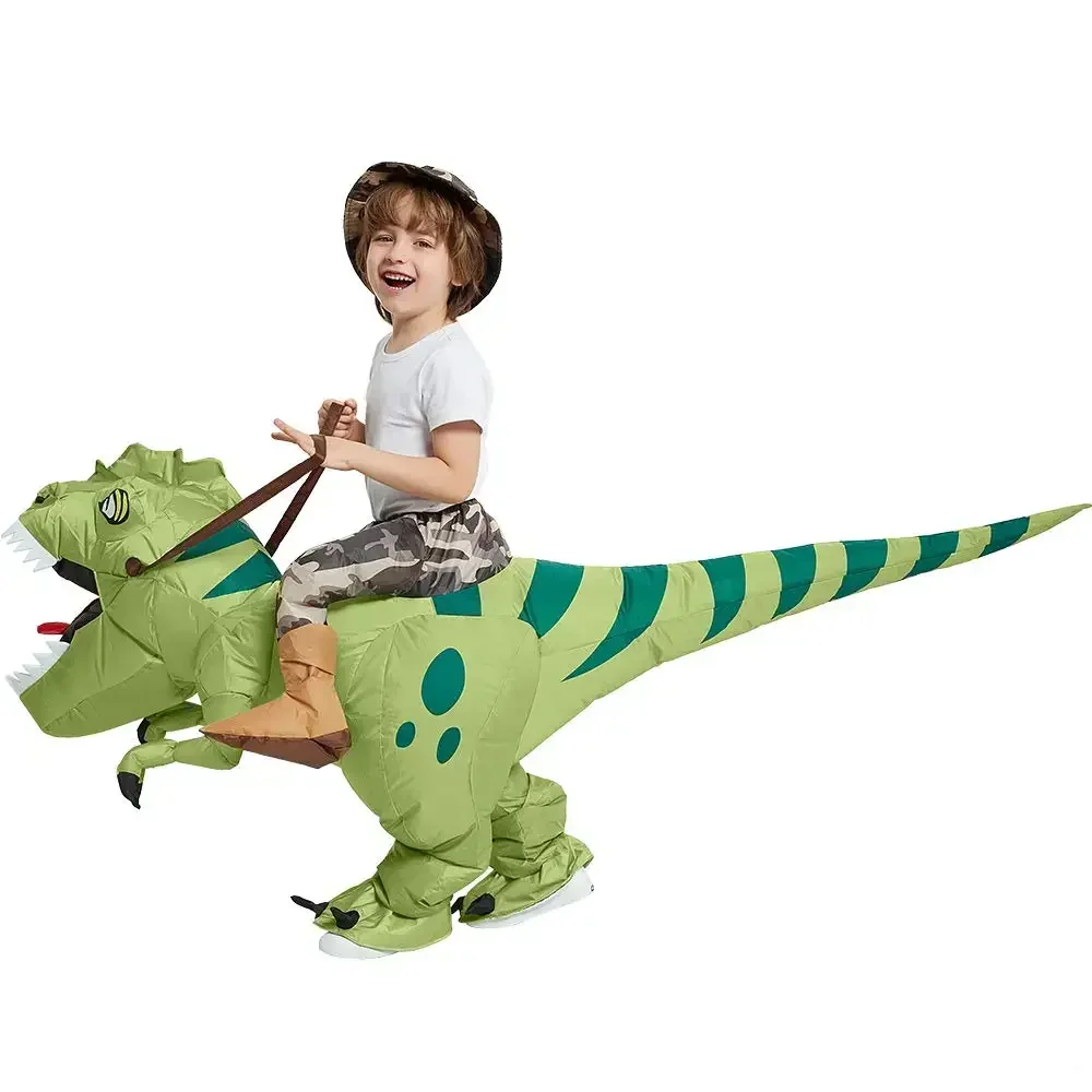 Nieuwe Hot Koop Grappige Volwa - Inflatable Dinosaur Costume Adult recensie en prijs