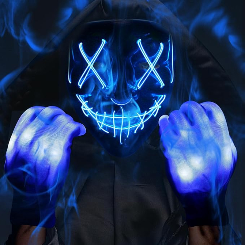LED-licht Halloween De Purge M - Led Purge Mask Halloween recensie en prijs