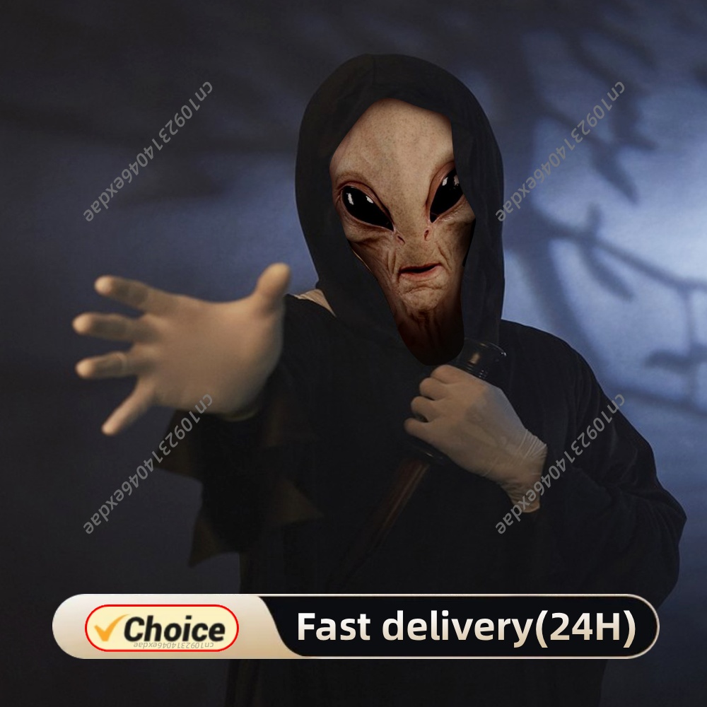 Alien Mask Props Latex Hallowe - Latex Alien Mask Realistic recensie en prijs