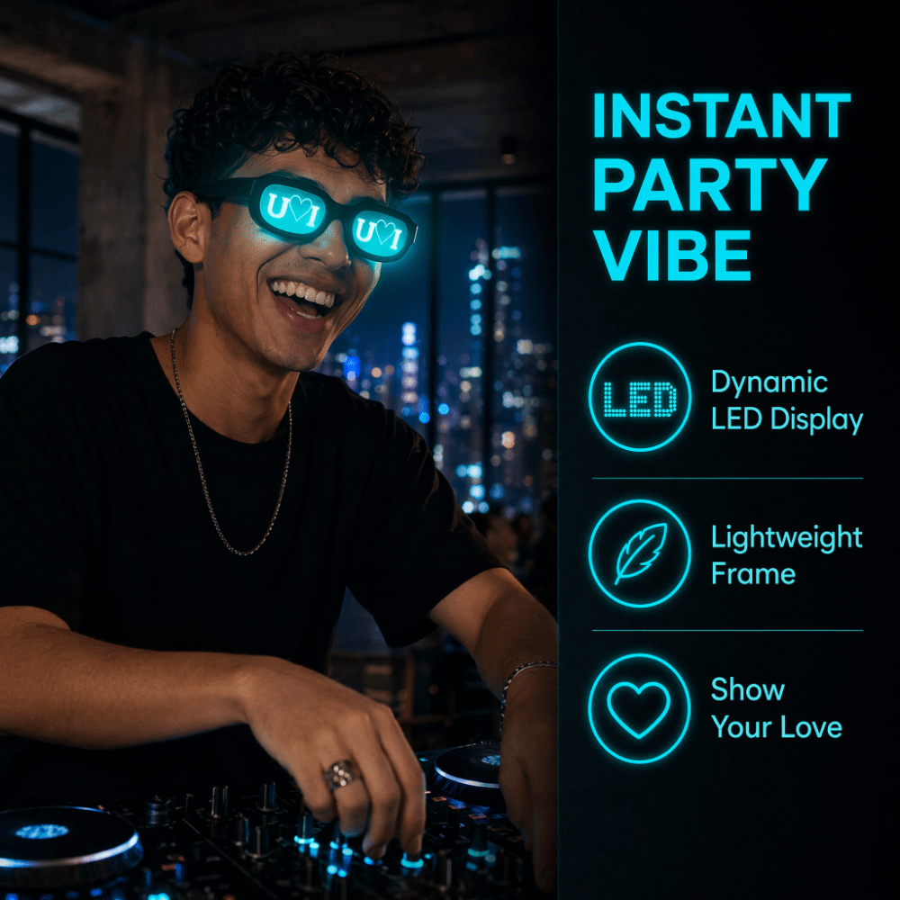 Speciale Effect LED Bril Gloei - Glow In The Dark Party Glasses recensie en prijs