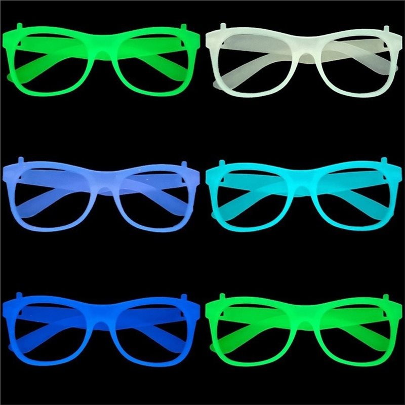 WCS-Neon Glow-In-The-Dark Bril - Glow In The Dark Party Glasses recensie en prijs