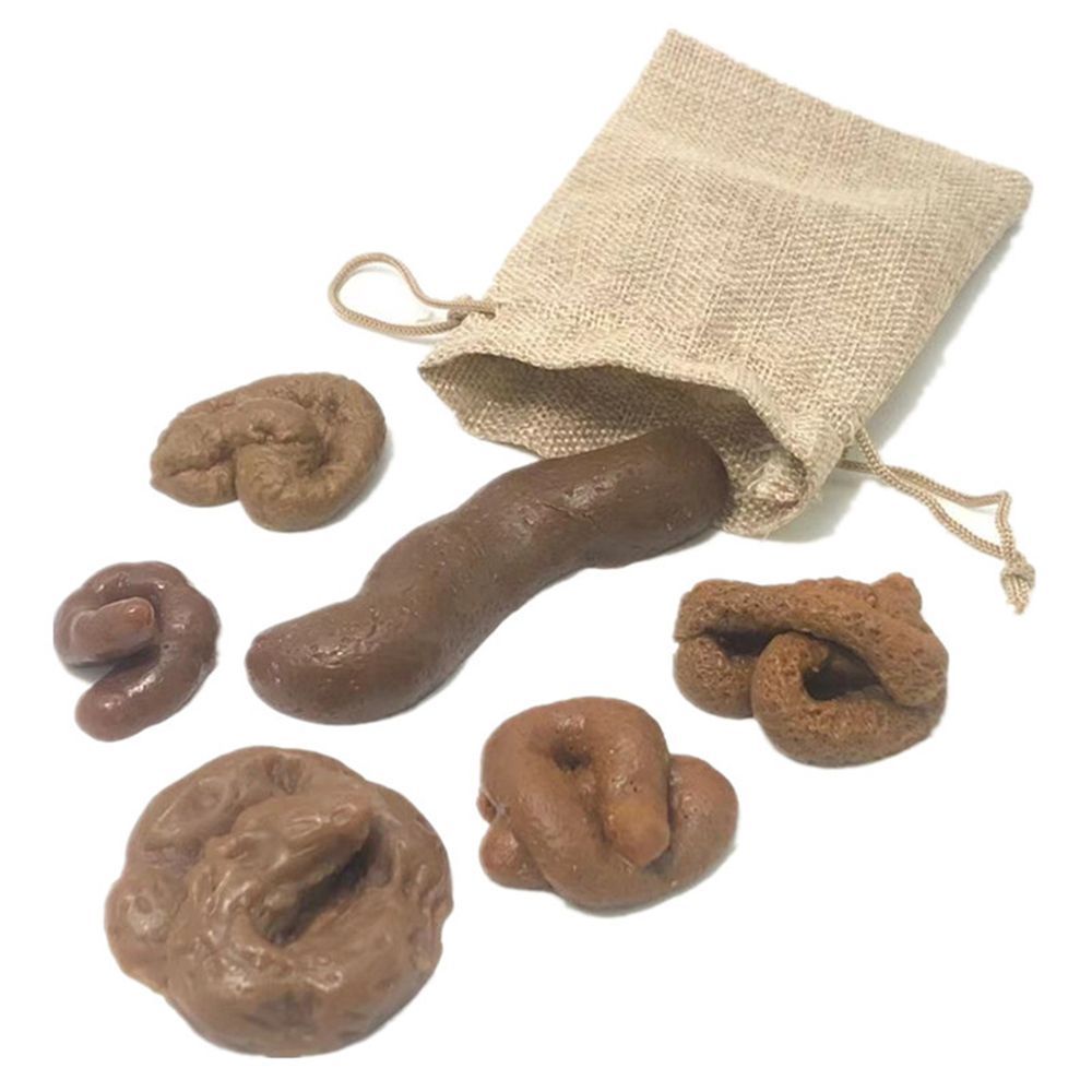 6 stuks poep antistress grappi - Fake Poop Gag Gift recensie en prijs