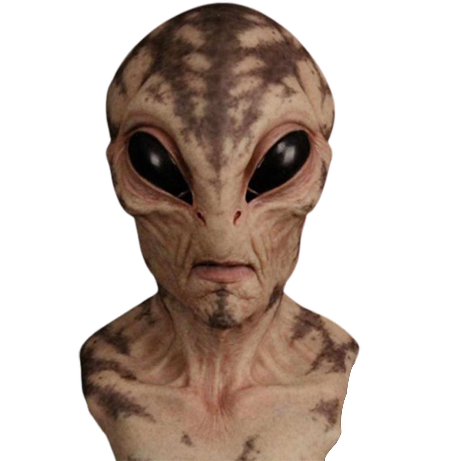 Angstaanjagend buitenaards mas - Latex Alien Mask Realistic recensie en prijs