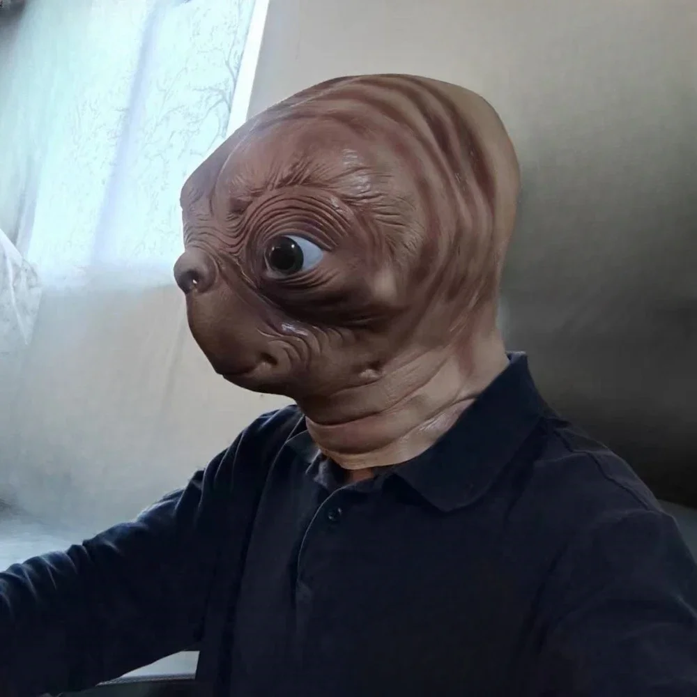 Realistisch ET Alien Latex Mas - Latex Alien Mask Realistic recensie en prijs