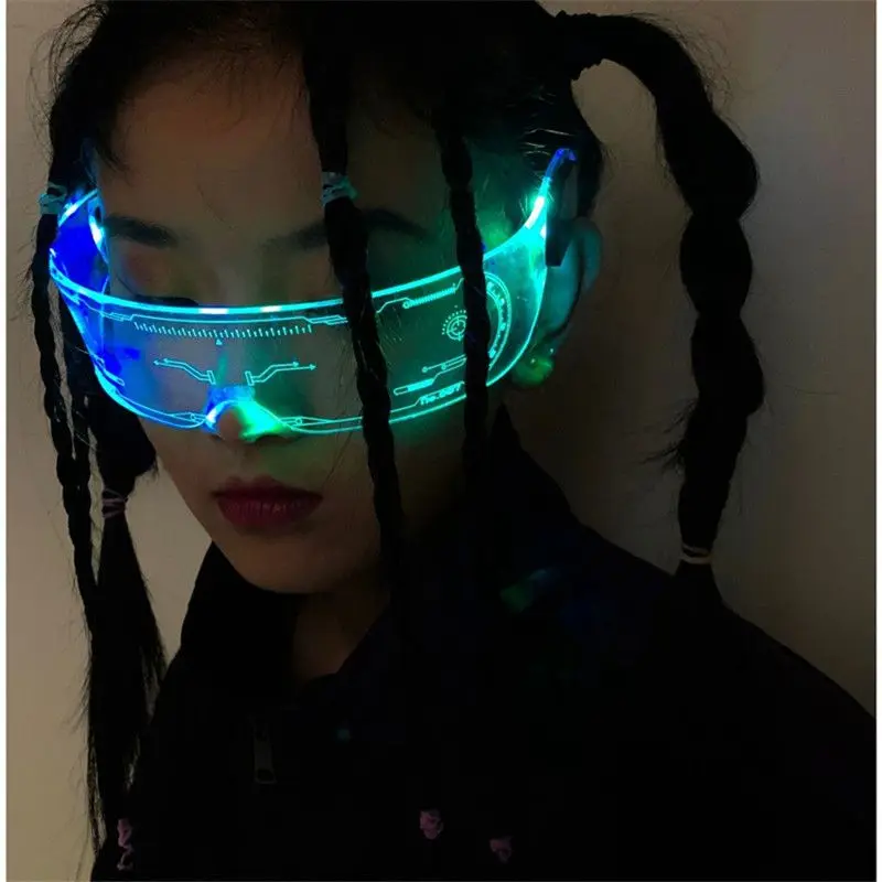 LED-bril Glow Party Zeven kleu - Glow In The Dark Party Glasses recensie en prijs