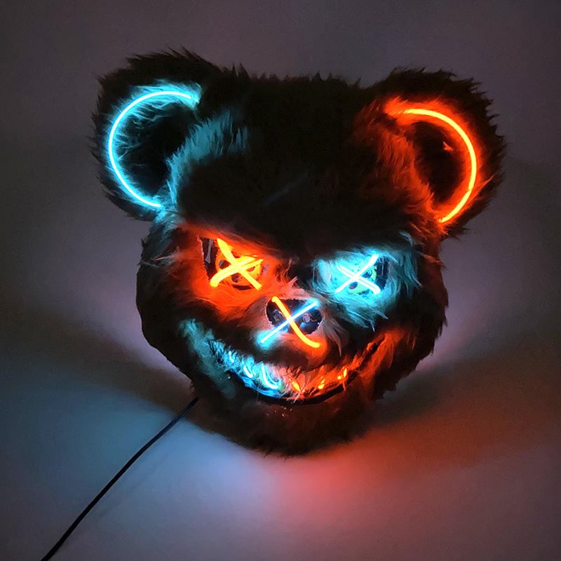 Halloween Verlicht Horror Dier - Led Purge Mask Halloween recensie en prijs