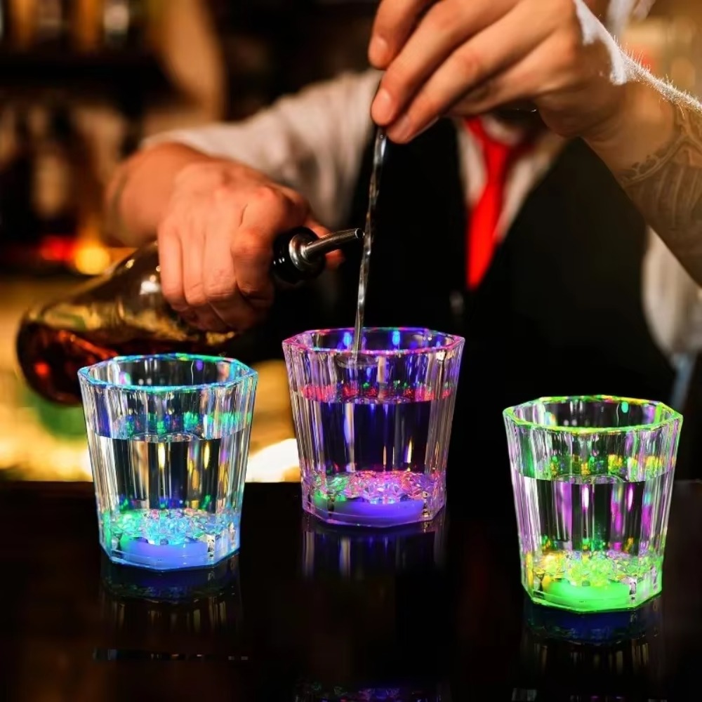 12/24 stuks LED-lichtgevende s - Glow In The Dark Party Glasses recensie en prijs