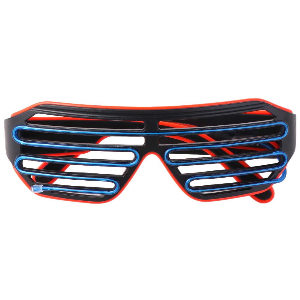 Mode draadloze LED-gloeiende b - Glow In The Dark Party Glasses recensie en prijs