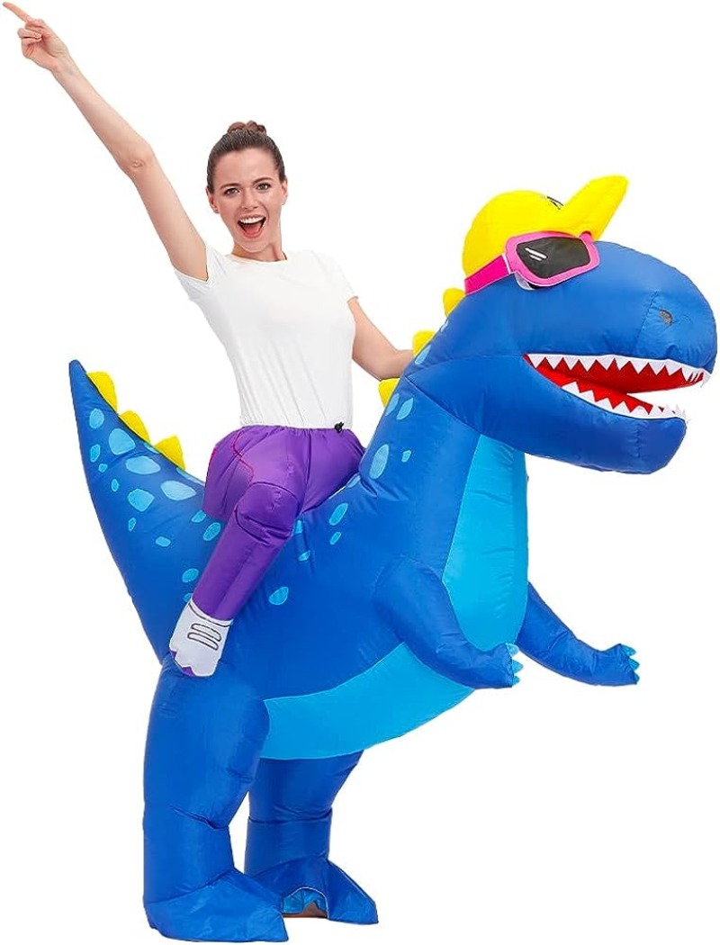 Opblaasbaar dinosauruskostuum  - Inflatable Dinosaur Costume Adult recensie en prijs