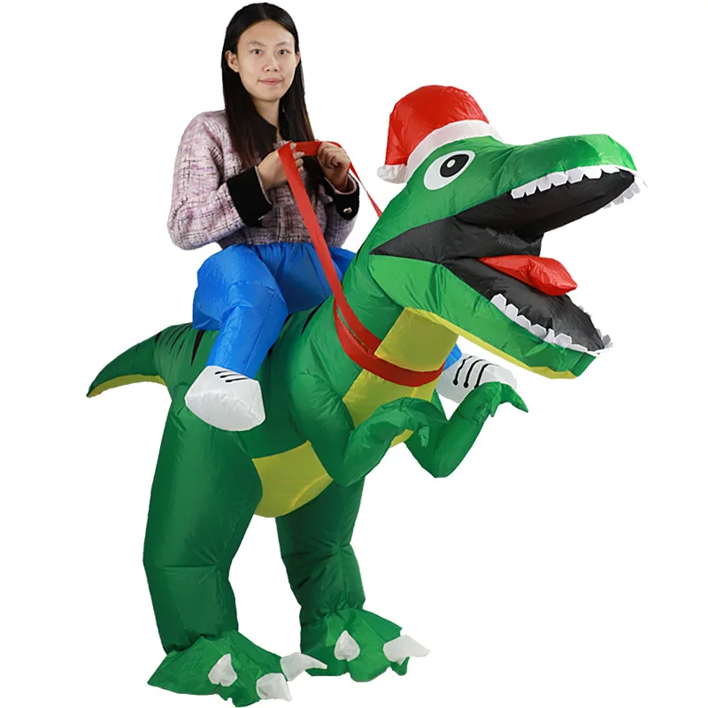 Tyrannosaurus Rex Kerst opblaa - Inflatable Dinosaur Costume Adult recensie en prijs